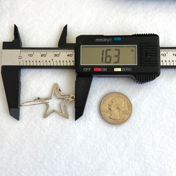 Silpada Sterling Silver 925 Wish Upon A Star Celestial Cutout Dangle Earrings - Picture 13 of 16